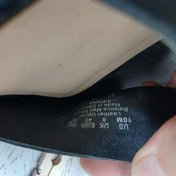 Bleecker & Bond Black Brown Sienna Platform Block Heel Sandals #560 - Picture 12 of 14